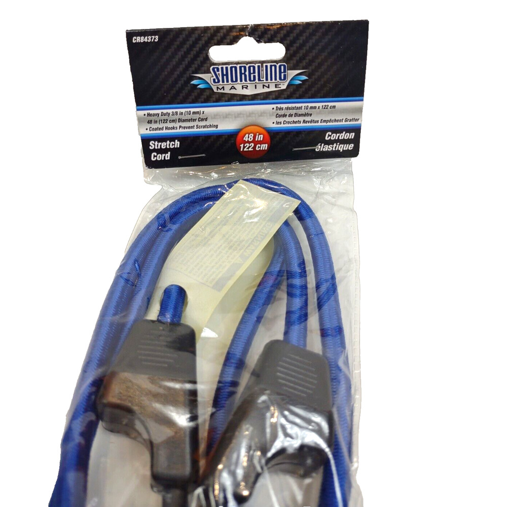 Shoreline Marine Stretch Cord Boating Tie Down 48" Secure CR84373 NWT - Picture 3 of 6